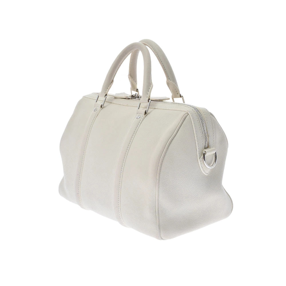 Louis Vuitton Handbag SC Leather White Bag White